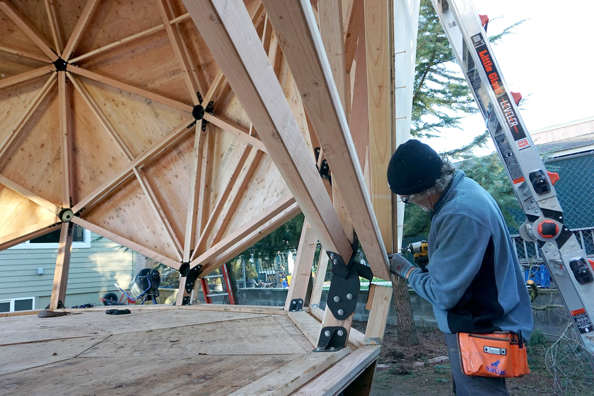 Framing sheathing photo number 10.